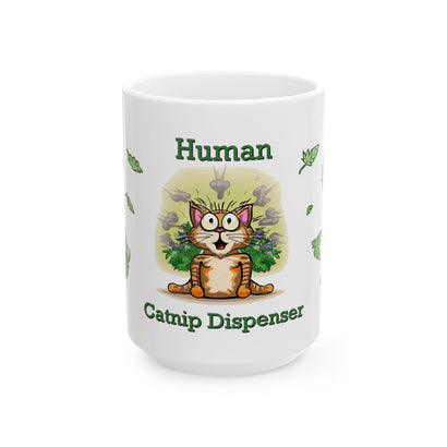 Cat Nip - Ceramic Mug, (11oz, 15oz)