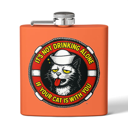 Drinking Alone (Nautical) - Flask