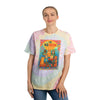 The Big Meow Theory - Adult Tie-Dye Tee, Spiral T-Shirt
