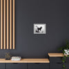 Gallery Canvas Wraps - Charcoal Garden Cat #1 - Framed