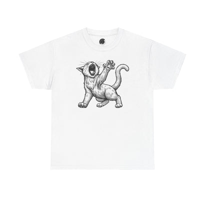 Cat Yawn - Adult T-Shirt