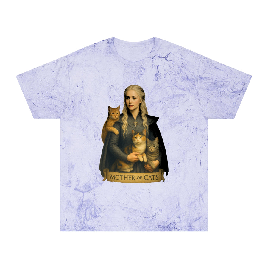 Mother of Cats - Adult Unisex Color Blast T-Shirt