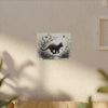 Canvas Wrap - Charcoal Garden Cat #3 - Unframed