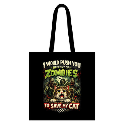 Zombie Push — Grocery / Tote Bag