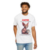 Coffee Disdain - Adult Garment-Dyed T-Shirt