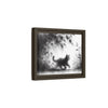 Gallery Canvas Wraps - Charcoal Garden Cat #5 - Framed