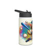 Baseball - Kids Stainless Steel Water Bottle (12oz)