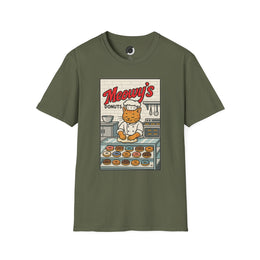 Meowy's Donuts (Single sided) - Adult T-Shirt