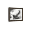 Gallery Canvas Wraps - Charcoal Garden Cat #4 - Framed
