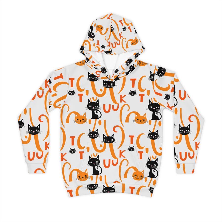 Playful Cat - Children's Hoodie