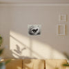 Canvas Wrap - Charcoal Garden Cat #3 - Unframed