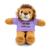Stuffed Lion - I Heart You