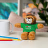 Stuffed Lion - I Heart You
