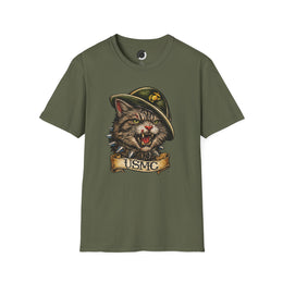 USMC War Cat — Adult T-Shirt