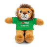 Stuffed Lion - I Heart You