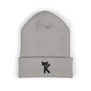 Embroidered TK-Signature Classic Cuffed Beanie - Light Colors