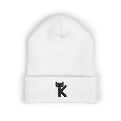 Embroidered TK-Signature Classic Cuffed Beanie - Light Colors