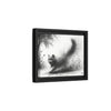 Gallery Canvas Wraps - Charcoal Garden Cat #4 - Framed