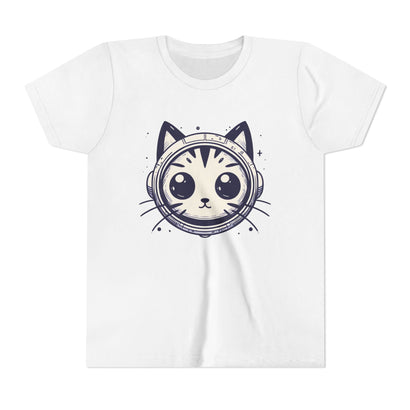 Astronaut Cat Face - Youth T-Shirt