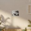 Canvas Wrap - Charcoal Garden Cat #2 - Unframed