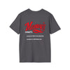Meowy's Donuts (two sided) - Adult T-Shirt