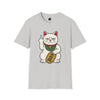 Maneki-Neko Repelling Cat - Adult T-Shirt