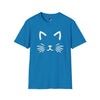 Charming Cat Face - Adult T-Shirt