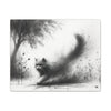 Canvas Wrap - Charcoal Garden Cat #4 - Unframed