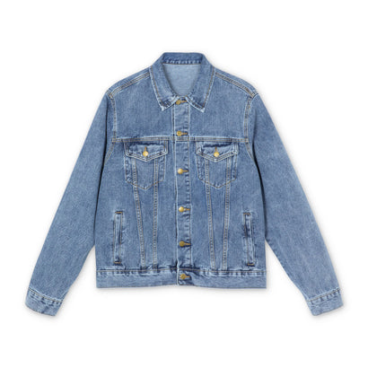 Drinking Alone (Nautical) - Men's Denim Jacket