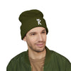 Embroidered TK-Signature Classic Cuffed Beanie - Dark Colors