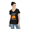 Taco Cat - Adult Women's Deep V-Neck