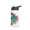 Baseball - Kids Stainless Steel Water Bottle (12oz)