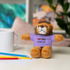 Stuffed Lion - I Heart You