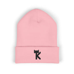 Embroidered TK-Signature Classic Cuffed Beanie - Light Colors