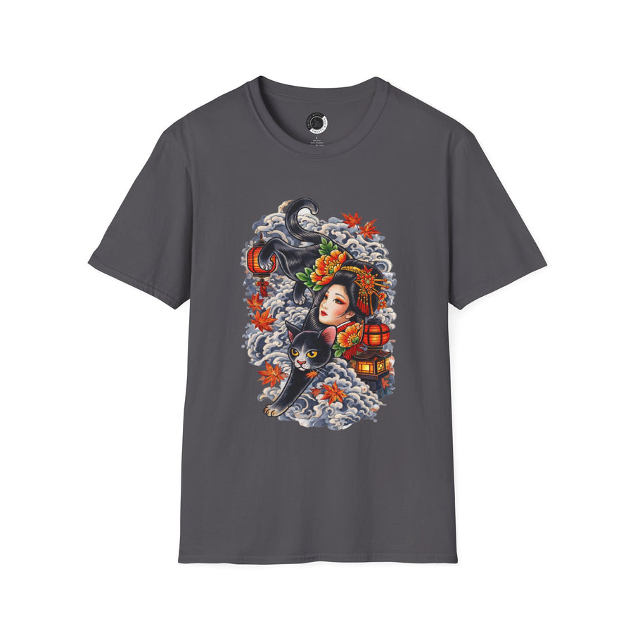 Japanese Woman Tattoo — Adult T-Shirt