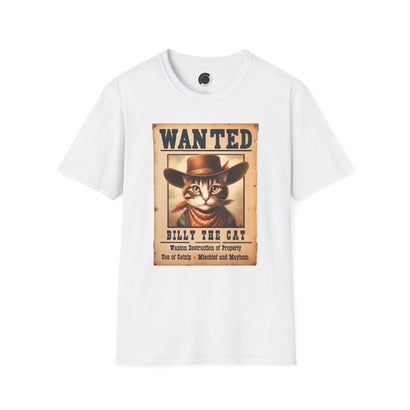Billy The Cat - Adult T-Shirt