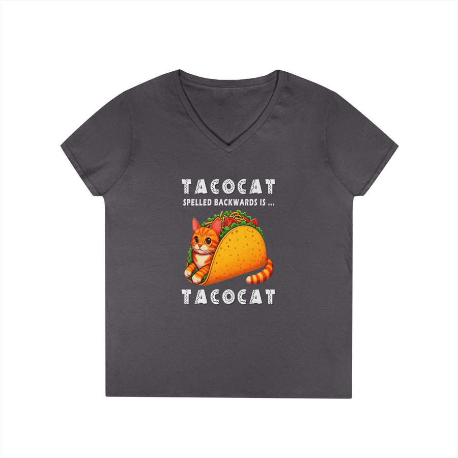 Taco Cat - Adult Women's Deep V-Neck