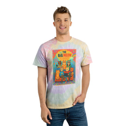 The Big Meow Theory - Adult Tie-Dye Tee, Spiral T-Shirt