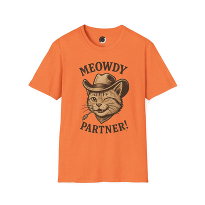 Meowdy - Adult T-Shirt