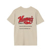 Meowy's Donuts (two sided) - Adult T-Shirt