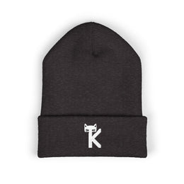 Embroidered TK-Signature Classic Cuffed Beanie - Dark Colors