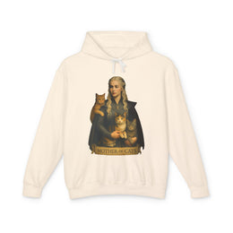 Mother of Cats - Unisex Lightweight Hooded Sweatshirt