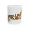 Cat Evolution - Ceramic Mug, (11oz, 15oz)