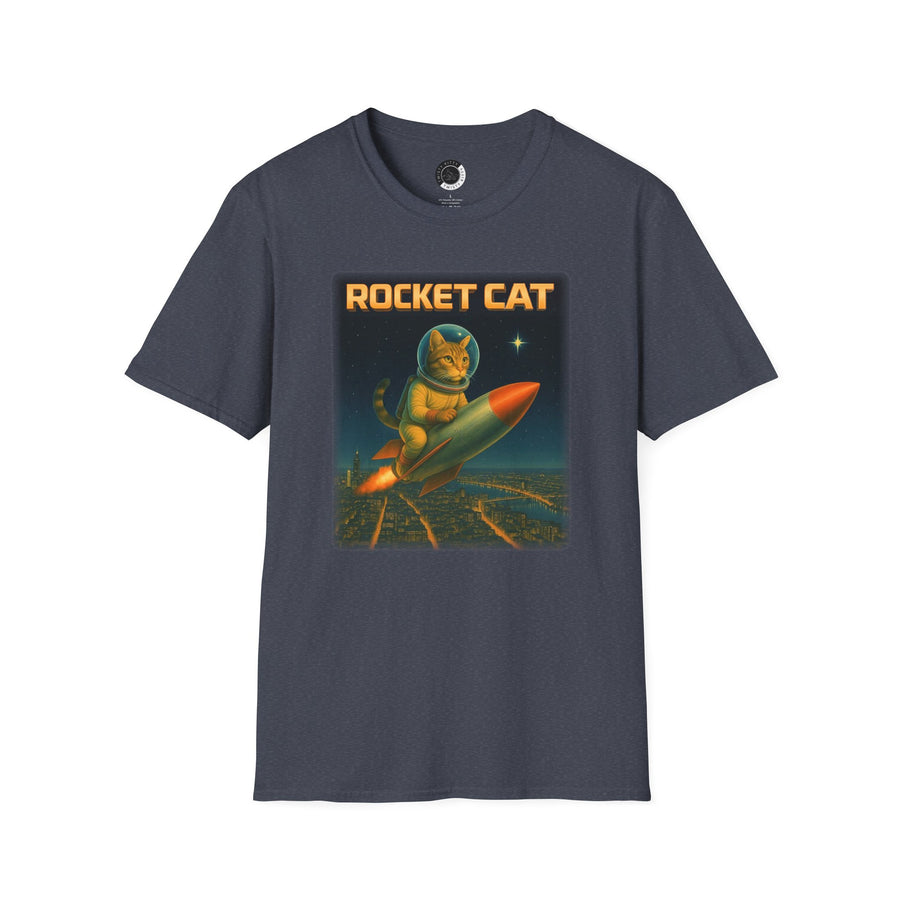 Rocket Cat 2025 - Adult T-Shirt