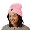 Embroidered TK-Signature Classic Cuffed Beanie - Light Colors