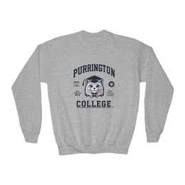 Purrington College - Youth Crewneck Sweatshirt