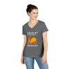 Taco Cat - Adult Women's Deep V-Neck
