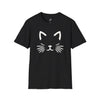Charming Cat Face - Adult T-Shirt