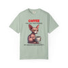 Coffee Disdain - Adult Garment-Dyed T-Shirt